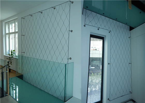 Durable Corrosion Resistance Steel Cable Netting Custom 7x19
